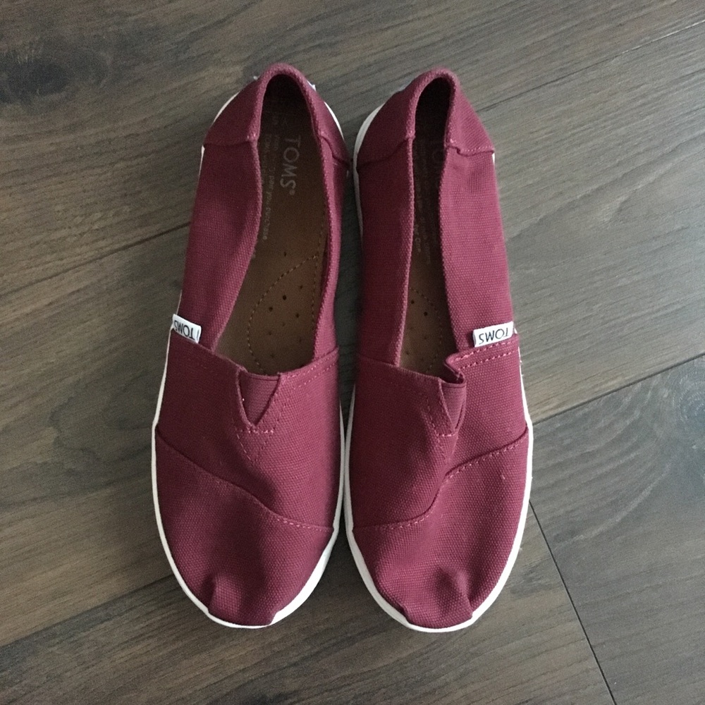 Toms Maroon Y5 or W7